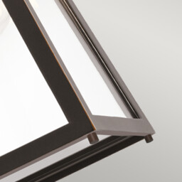 Kichler Delison Outdoor Wall Lantern Rubbed Bronze, IP44 - thumbnail 3