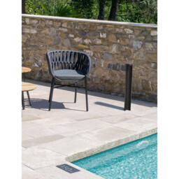 Tien Outdoor Bollard Black Aluminium, Clear Glass LED 8.5W 470Lm 3000K IP54 - thumbnail 2