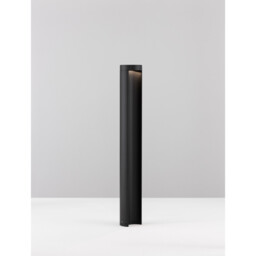 Tien Outdoor Bollard Black Aluminium, Clear Glass LED 8.5W 470Lm 3000K IP54 - thumbnail 5