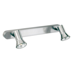 Magnum 2 Light Spotlights Bar Light Brushed Steel, GU10