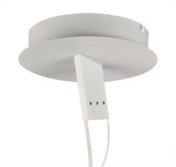 Nur XL Semi Flush Ceiling 80W LED 3000K, 6200lm, Dimmable White, Frosted Acrylic - thumbnail 3