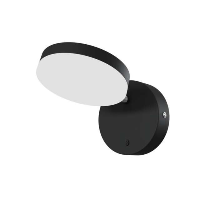 Modern Fad Integrated LED Black Wall Lamp