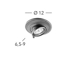 Milord Recessed Downlight 24 Carat Gold - thumbnail 5