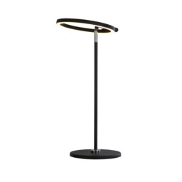 Space LED Table Lamp, Black Metal