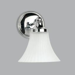 Nena Bathroom Over Mirror Downlight Polished Chrome IP44, G9