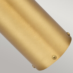 Paignton Outdoor Bollard Antique brass, IP55 - thumbnail 3