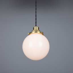 Gentry 20cm Globe Pendant, Satin Brass - thumbnail 2