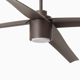 Attos LED Ceiling Fan Brown 4 Blades 213cm 20W 3000K - thumbnail 5