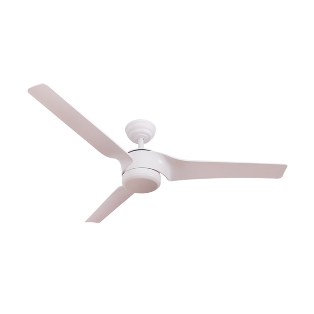 Aleris Ceiling Fan White Matt, Metal-Abs Blades Without Light Ip44 IP44 - image 1