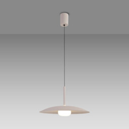 Lidia 40cm Rise And Fall Pendant, 12W LED, 3000K, 1500lm, White, 3yrs Warranty - thumbnail 2
