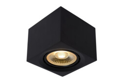 Fedler Modern Surface Mounted Ceiling Spotlight - LED Dim to warm - GU10 - 1x12W 2200K/3000K - Black