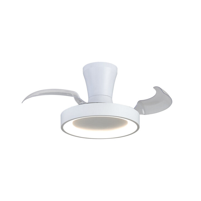 Niseko Fan XS 33cm 25W LED Dimmable Ceiling Light With 25W DC Fan, 2700-5000K Remote Control, 2500lm, White - image 1