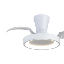 Niseko Fan XS 33cm 25W LED Dimmable Ceiling Light With 25W DC Fan, 2700-5000K Remote Control, 2500lm, White - thumbnail 5