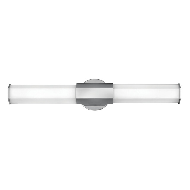 Hinkley Facet Integrated LED Bathroom Wall Lamp Polished Chrome, 3000K, IP44 - image 1