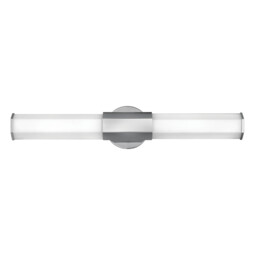 Hinkley Facet Integrated LED Bathroom Wall Lamp Polished Chrome, 3000K, IP44