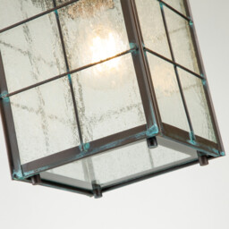 Hinkley Nantucket Outdoor Pendant Ceiling Light Aged Brass, IP44 - thumbnail 5