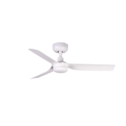 Mini Punt 90cm Ceiling Fan White