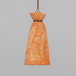 Parva Bathroom Pendant Red Iron, Antique Brass, IP44