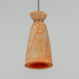 Parva Bathroom Pendant Red Iron, Antique Brass, IP44 - thumbnail 2