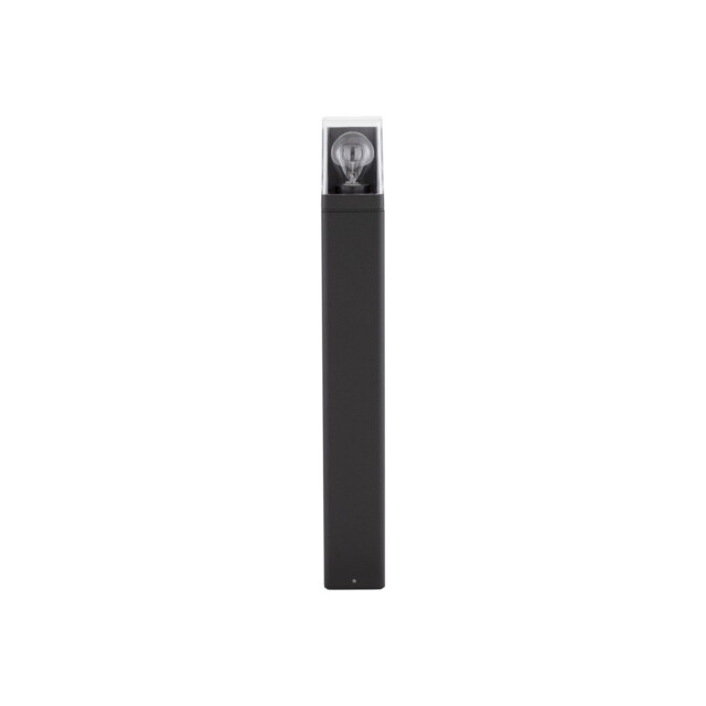 Selena 65cm Outdoor Bollard Anthracite Aluminium, LED E27 IP65 - image 1