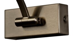 Walton Small 1 Arm Wall Lamp, Picture Light, 1 x 6W LED, 3000K, 470lm, Bronze - thumbnail 5