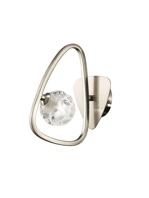 Lux Switched Wall Lamp 1 Light G9, Polished Chrome - image 1