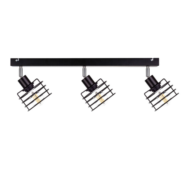 Viva Ceiling Spotlight Bar Black, 60cm, 3x E27