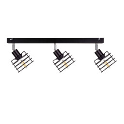 Viva Ceiling Spotlight Bar Black, 60cm, 3x E27