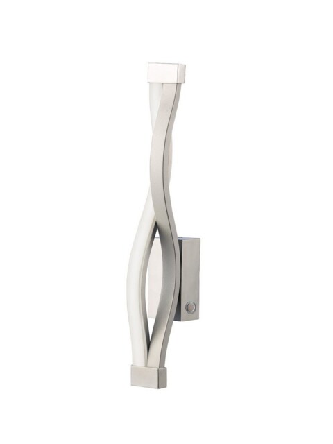 Sahara Touch Dimmer Wall Lamp 6W LED 3000K, 420lm, Silver, Frosted Acrylic, Polished Chrome - image 1