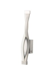 Sahara Touch Dimmer Wall Lamp 6W LED 3000K, 420lm, Silver, Frosted Acrylic, Polished Chrome