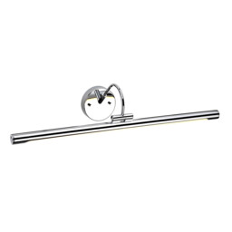 Alton LED 1 Light Large Picture Wall Light Polished Chrome - thumbnail 1