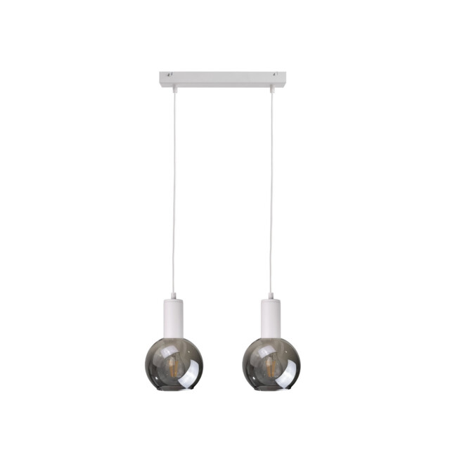 Supra Bar Pendant Ceiling Light White, 50cm, 2x E27