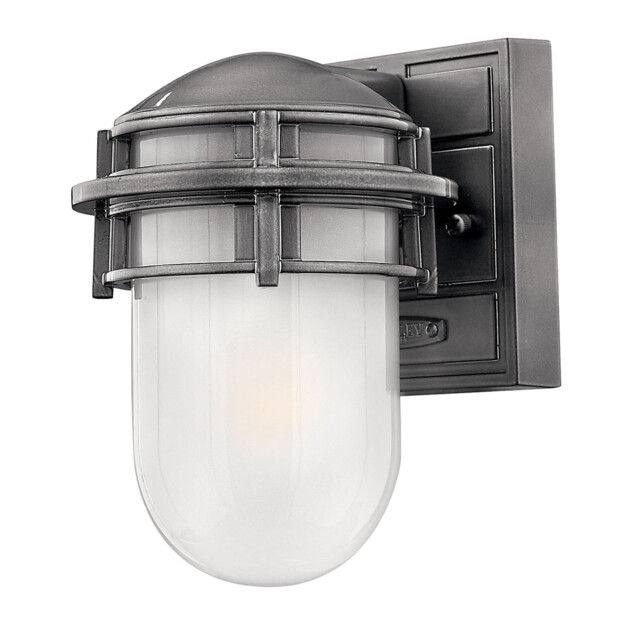 Reef 1 Light Outdoor Ceiling Lantern Victorian Bronze IP44, E27 - image 1