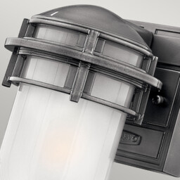 Reef 1 Light Outdoor Ceiling Lantern Victorian Bronze IP44, E27 - thumbnail 2
