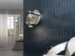 Rocío Integrated LED Wall Lamp Chrome 3000K - thumbnail 3
