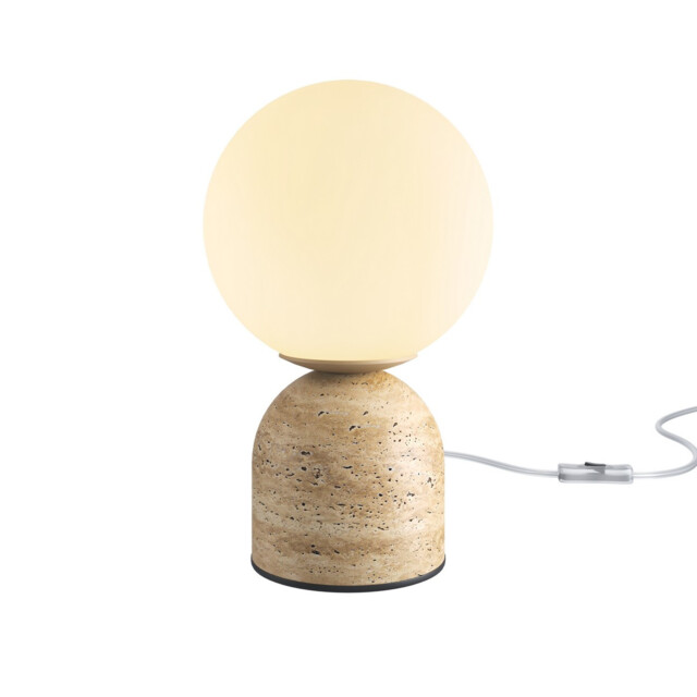 Tavo Globe Table Lamp Beige G9 - image 1