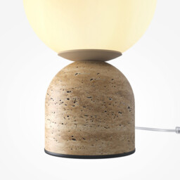 Tavo Globe Table Lamp Beige G9 - thumbnail 2