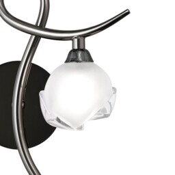 Fragma Wall Lamp Right Switched 1 Light G9, Black Chrome - thumbnail 3
