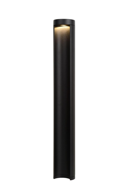 Combo Modern Tall Bollard Light Outdoor - Ø 9cm - LED - 1x9W 3000K - IP54 - Black - image 1