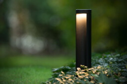 Combo Modern Tall Bollard Light Outdoor - Ø 9cm - LED - 1x9W 3000K - IP54 - Black - thumbnail 5