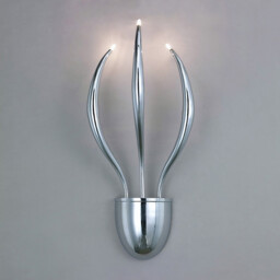 Llamas Wall Lamp 3 Light G4 Polished Chrome, NOT LED/CFL Compatible - thumbnail 2