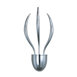 Llamas Wall Lamp 3 Light G4 Polished Chrome, NOT LED/CFL Compatible - thumbnail 1
