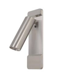 Lire LED Wall Reading Light Satin Nickel 179lm 2700K - Special Offer