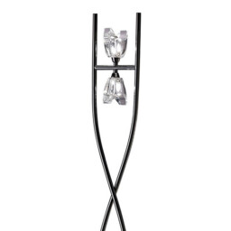 Eclipse Floor Lamp 2 Light G9, Black Chrome - thumbnail 5