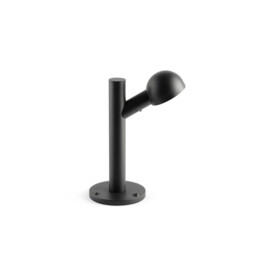 Brot 20cm Outdoor Pedestal Light Black 2700K IP65 - thumbnail 2