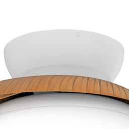 Aloha 45W LED Dimmable Ceiling Light With Built-In 30W DC Reversible Fan, Wood, 3500lm, 5yrs Warranty - thumbnail 5