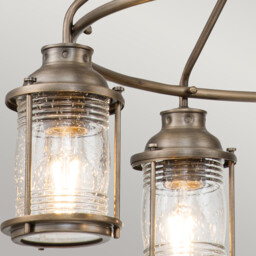 Kichler Ashland Bay Outdoor Pendant Ceiling Light Burnished Bronze, IP44 - thumbnail 5
