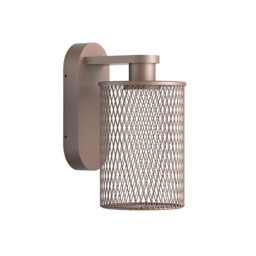 Zambelis Outdoor Modern Wall Lamp Sandy Coffee LED 3000K IP54