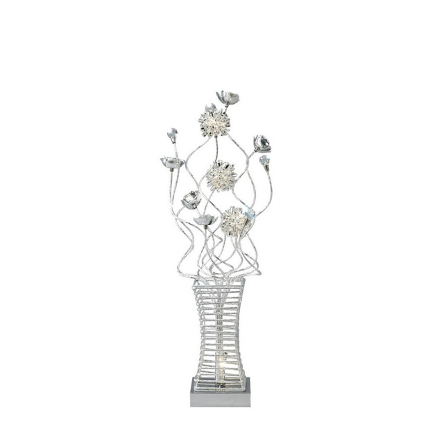 (DH) Majella Table Lamp 4 Light G4 Polished Chrome/Silver/Crystal, NOT LED/CFL Compatible - image 1