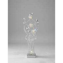 (DH) Majella Table Lamp 4 Light G4 Polished Chrome/Silver/Crystal, NOT LED/CFL Compatible - thumbnail 2